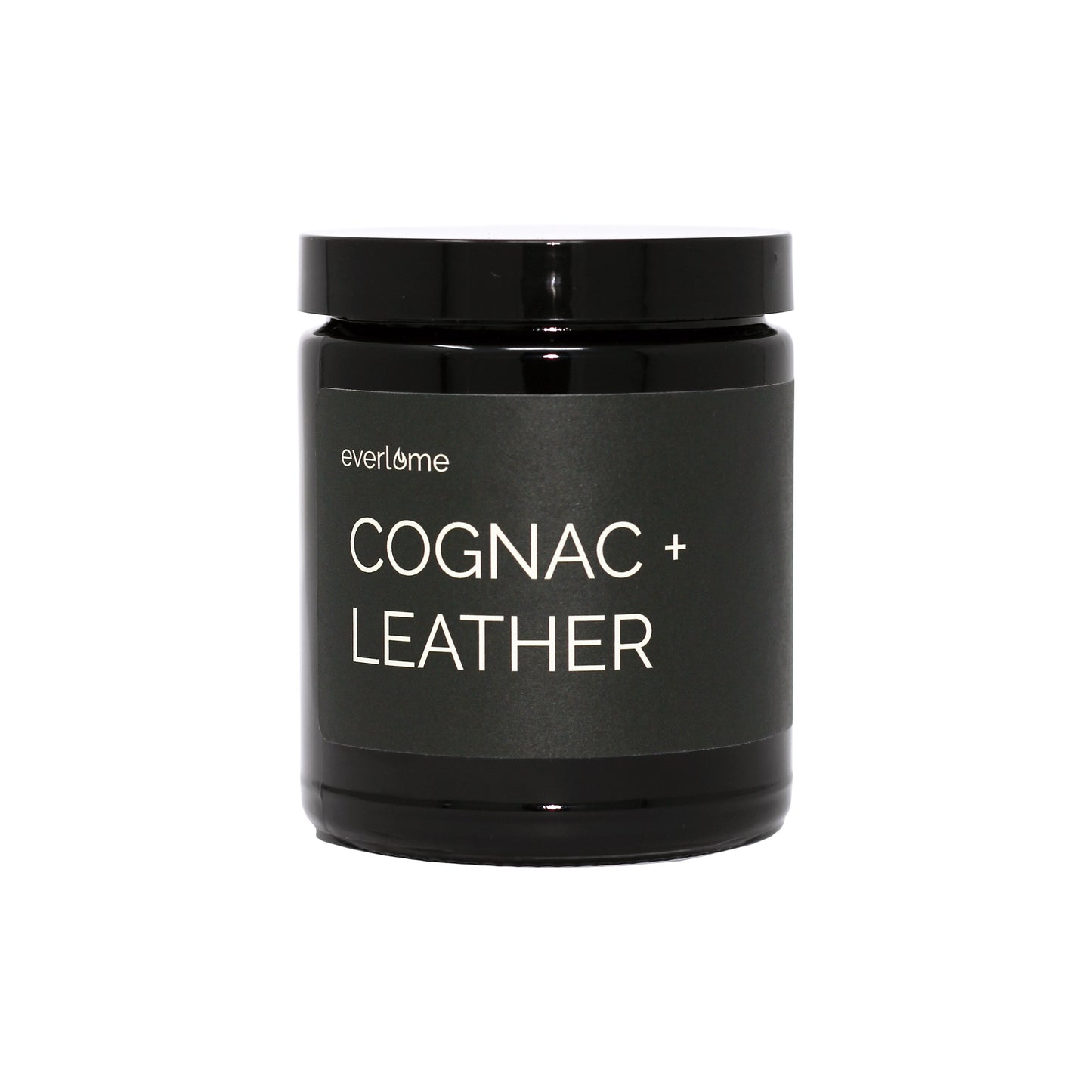 Cognac + Leather Candle