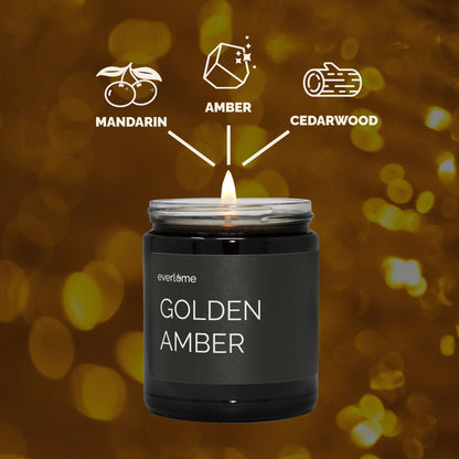 Golden Amber Candle