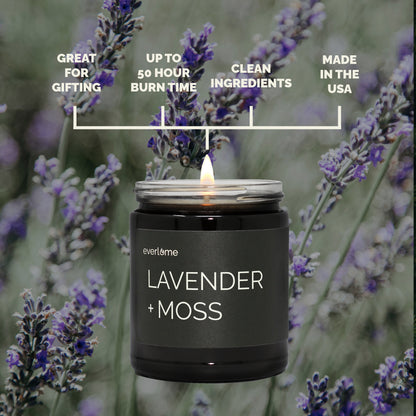 Lavender + Moss Candle